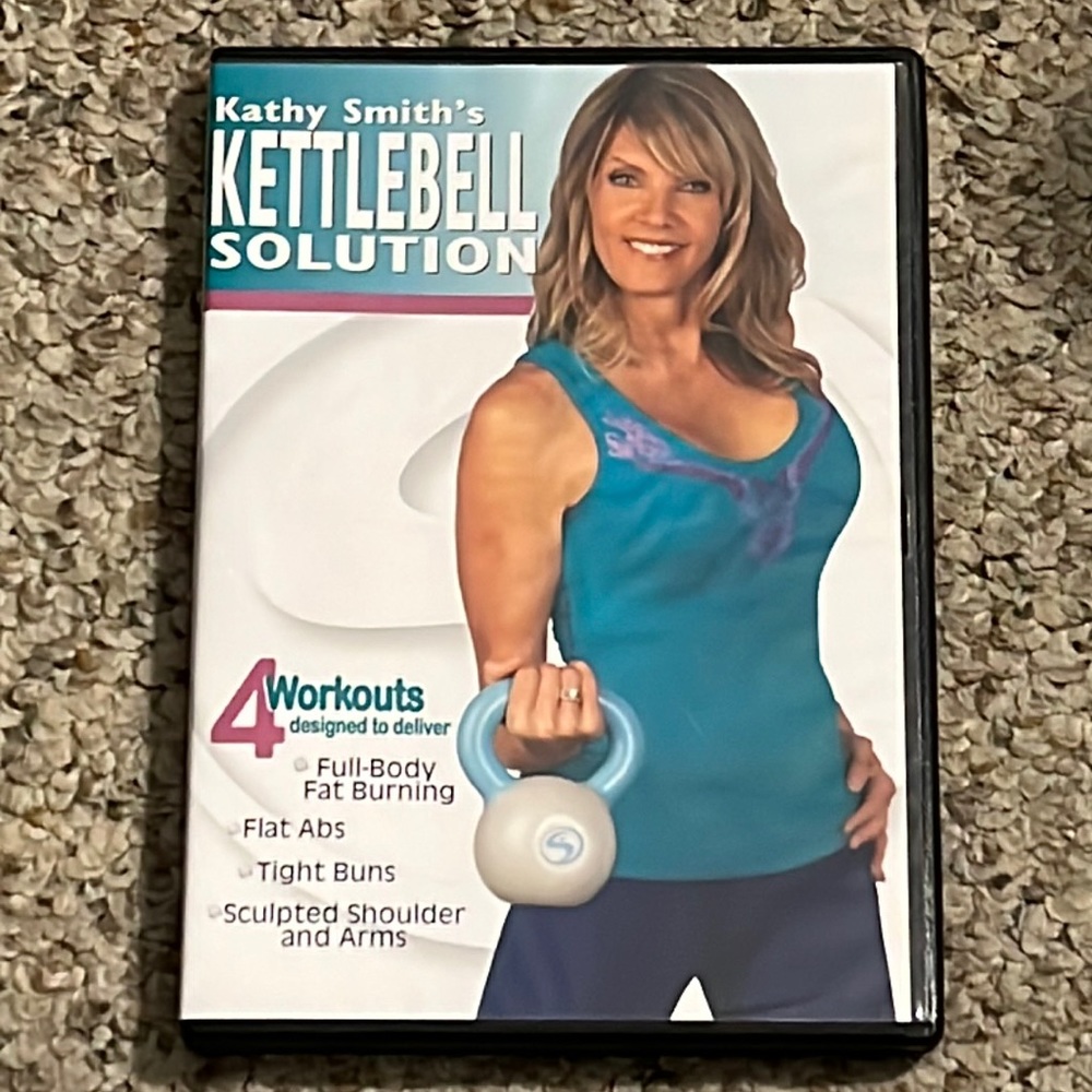 Kathy Smith’s Kettlebell Solution Workout DVD - 4 workouts